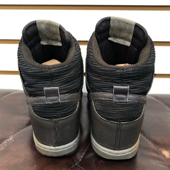 Nike Dunk Sky Hi Gray Black Metallic Hidden Wedge 528899-015 Sz 9.5 US RARE - Picture 2 of 9